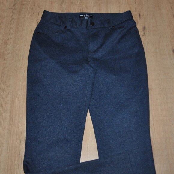 KARL LAGERFELD women's bleu strech pants size 4 - Picture 2 of 3